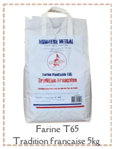 Farine de blé Tradition Française T65
